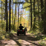 ohv in the woods in Grand Rapids, MN