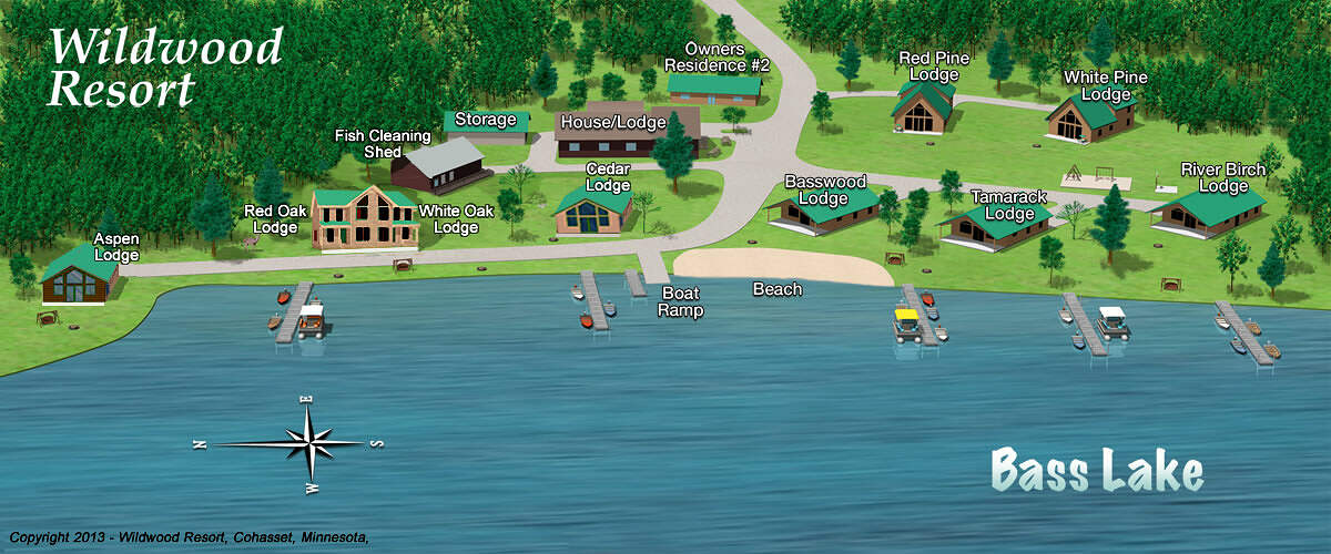 Wildwood Resort Map