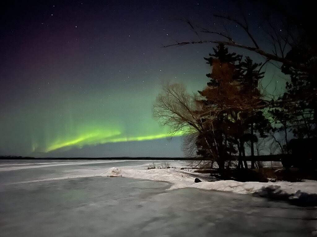 northern lights at wildwood resort